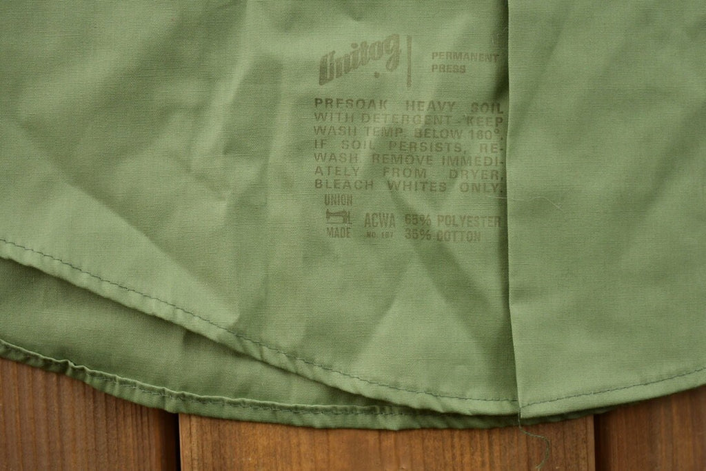 Vintage 1970s Coca Cola Embroidered Patch Button Up Shirt