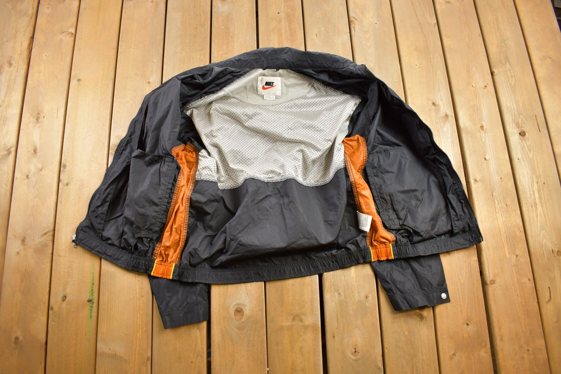 Vintage 1990s Nike Full Zip Windbreaker Jacket