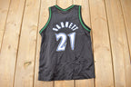 Vintage 1990s Minnesota Timberwolves NBA Kevin Garnett Basketball Jersey