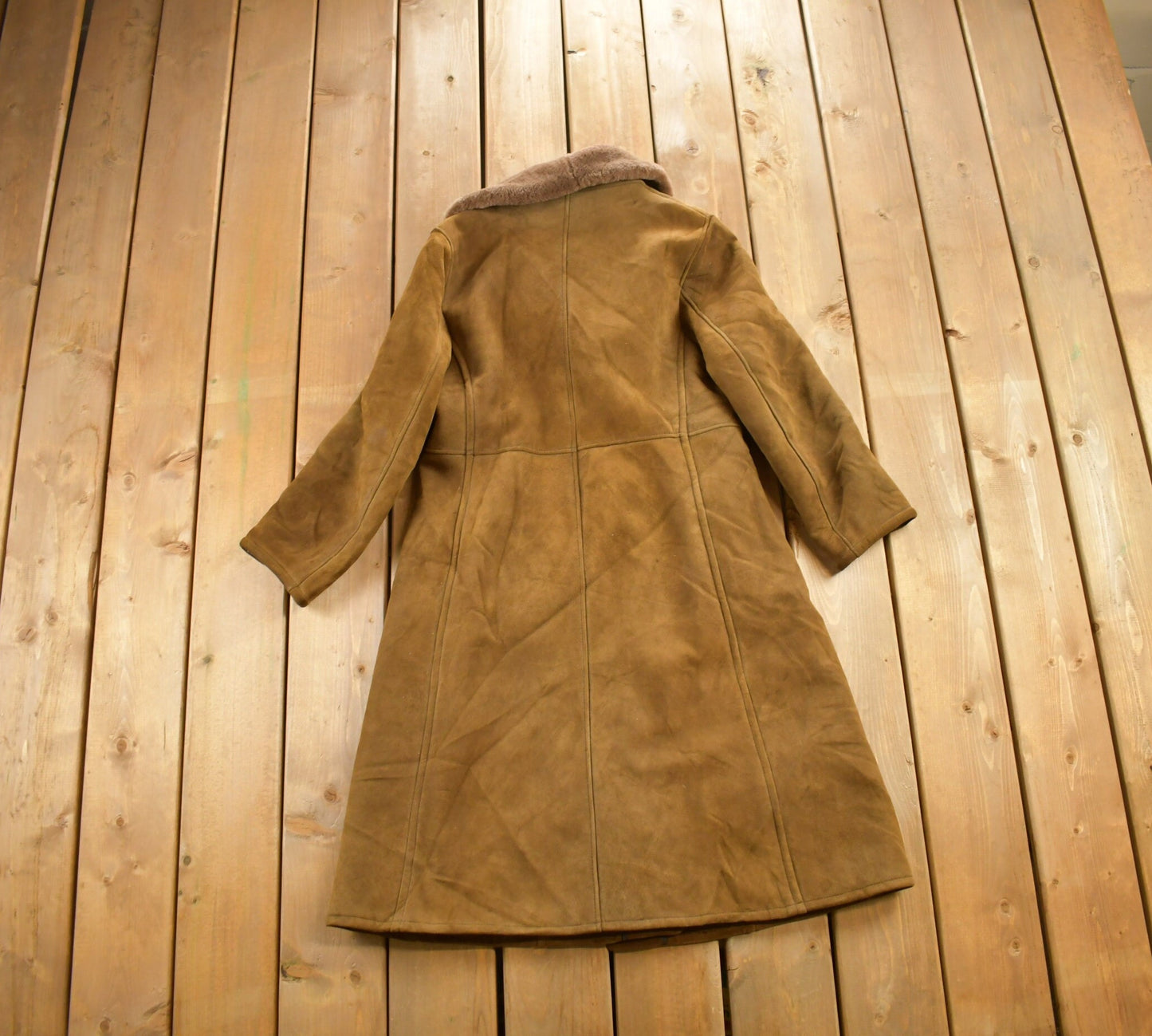 Vintage 1980s Morlands Lambskin Fur Coat / Winter Outerwear / Streetwear / Full Length / Made In England / True Vintage