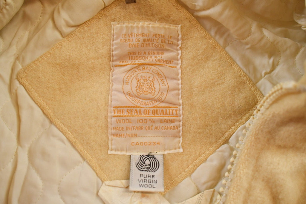 Vintage 1960s 1970s Hudson's Bay Wool Jacket