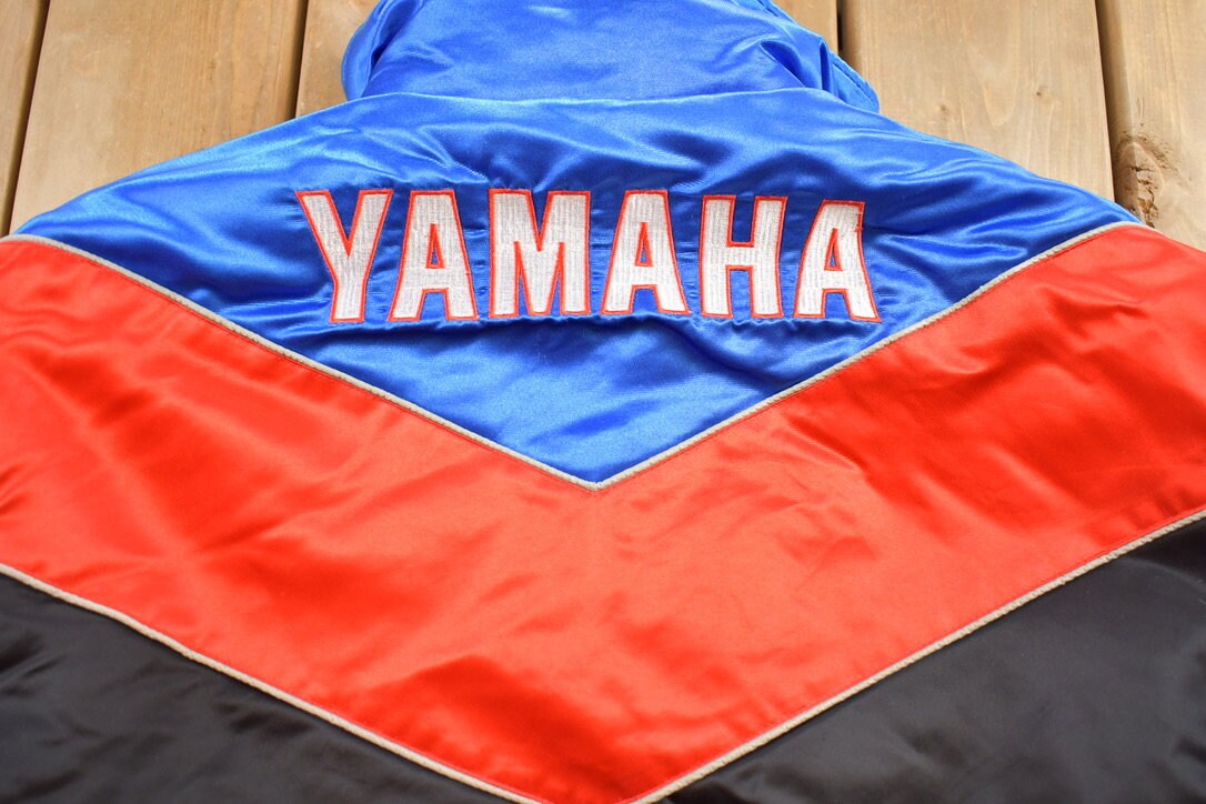 Vintage 1990s Yamaha Sportswear Racing Jacket/ Athleisure Sportswear / Streetwear Fashion / Automotive Apparel / Racing Jacket