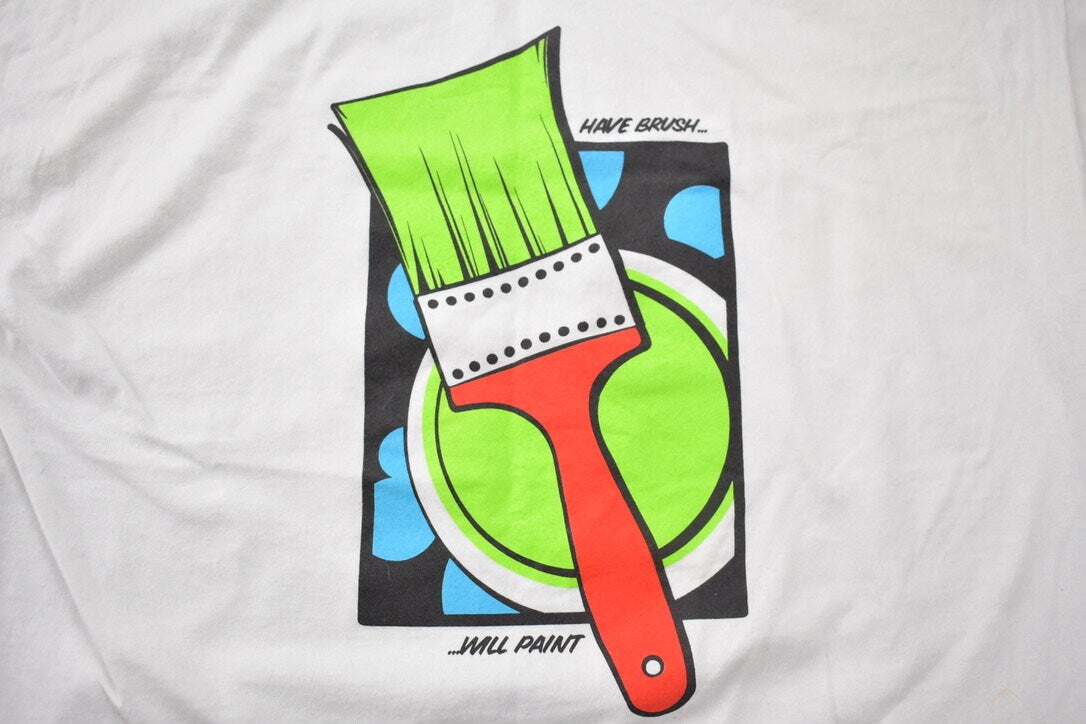 Vintage Y2K Have Brush Will Paint T Shirt / Vintage T Shirt / Rare Vintage / Streetwear