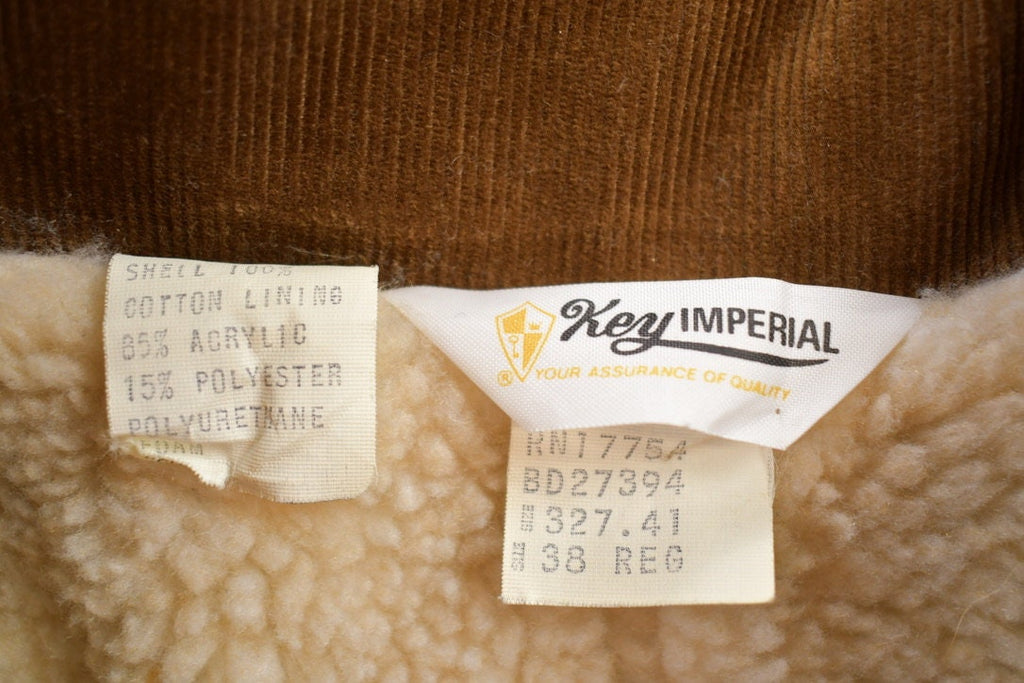 Vintage 1970s Sherpa Lined Denim Jacket