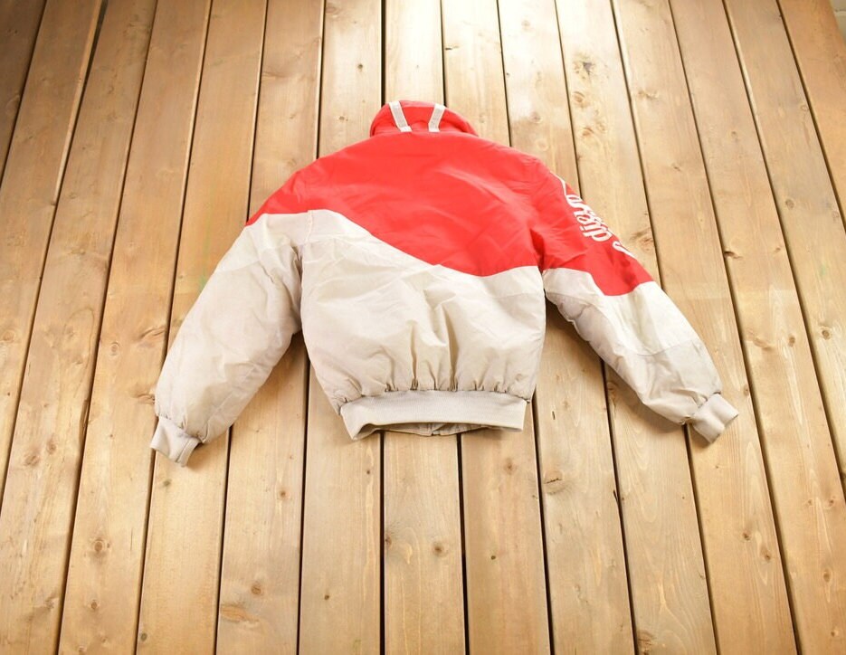 Vintage 1980s Diet Coke Bomber Jacket / Full Zip / Streetwear / Souvenir Jacket / Light Jacket / Streetwear