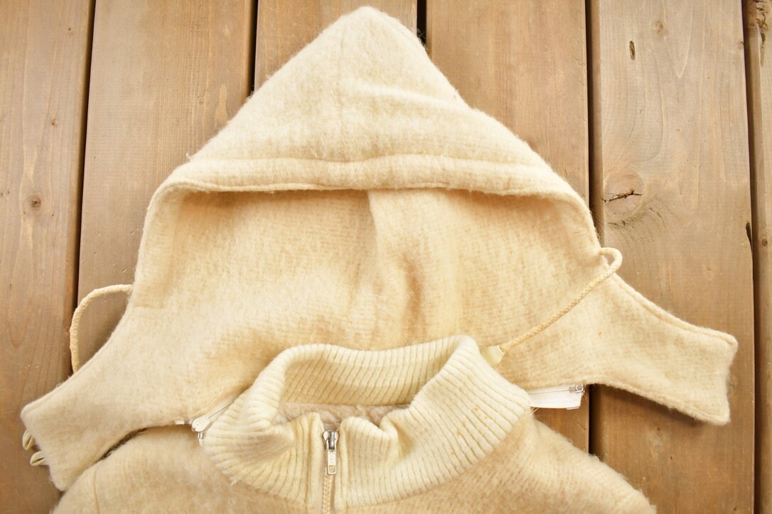 Vintage 1970s Sherpa Wool Jacket