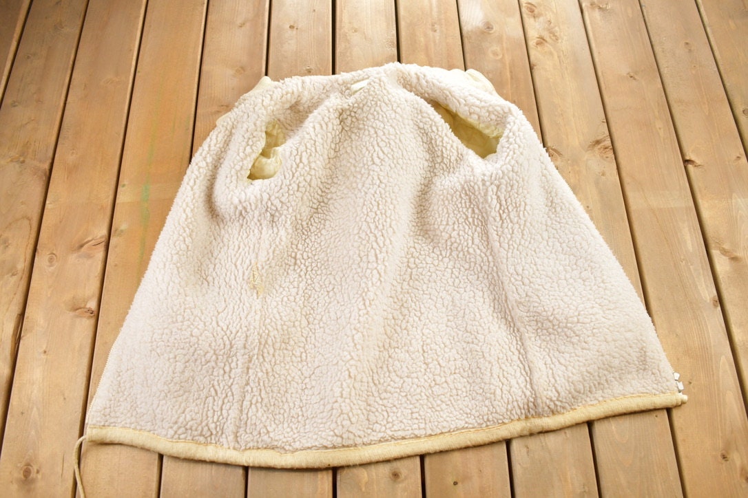 Vintage 1970s Sherpa Wool Jacket