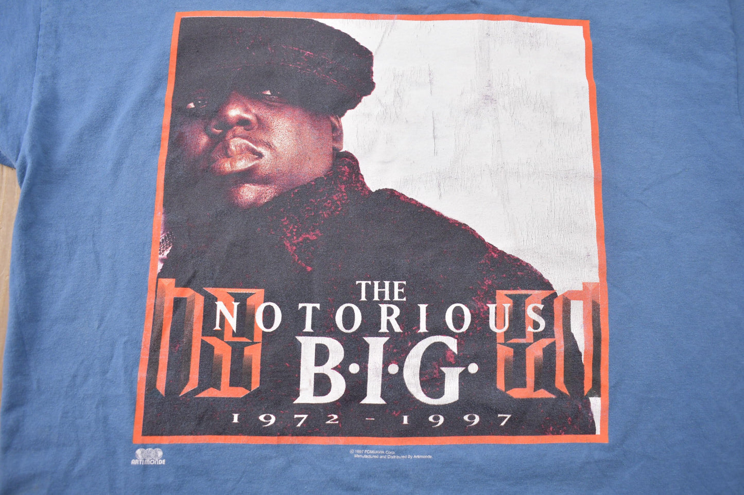 Vintage 1997 The Notorious BIG Memorial T Shirt / Vintage T Shirt / Streetwear / Vintage Hip Hop / Rap Tee / Made in Canada / Artimonde