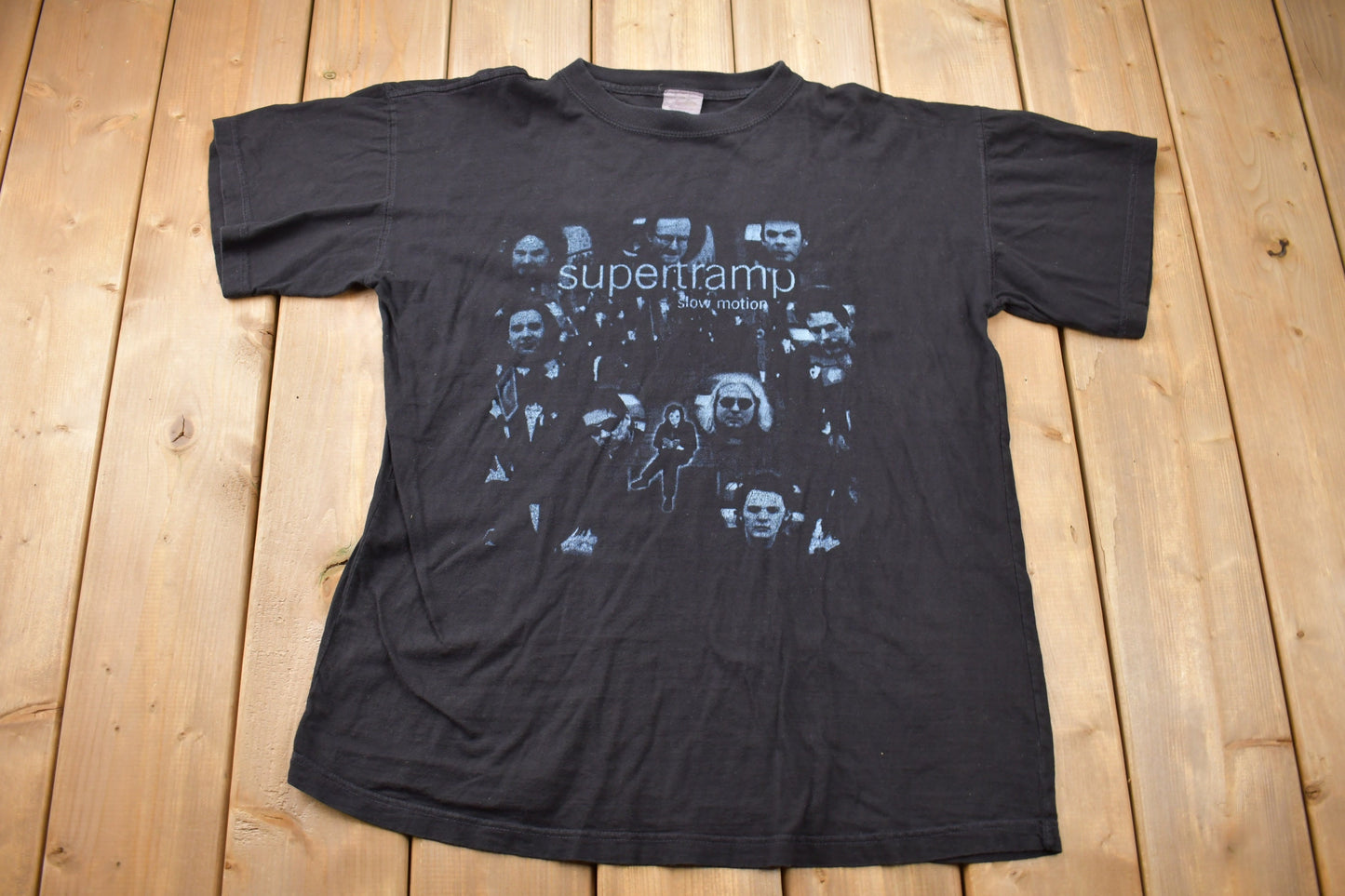 Vintage 2002 Supertramp Slow Motion Tour T-shirt / Band Tee / Supertramp Shirt / Vintage Rock Tee / Music Promo / Premium Vintage