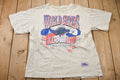 Vintage 1992 Toronto Blue Jays Vs Atlanta Braves MLB World Series Championship Chalk Line T-shirt