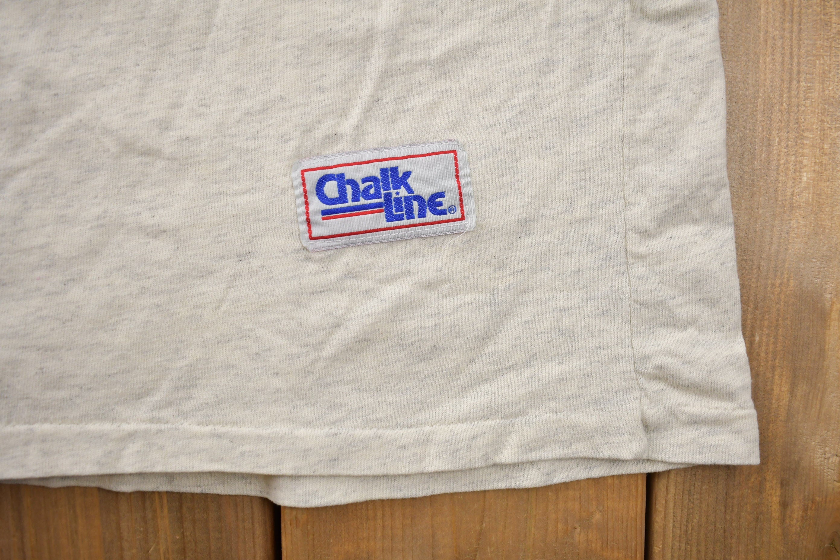 Vintage 1992 Toronto Blue Jays Vs Atlanta Braves MLB World Series Championship Chalk Line T-shirt