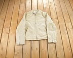 Vintage 1990s Le Chateau Leather Bomber