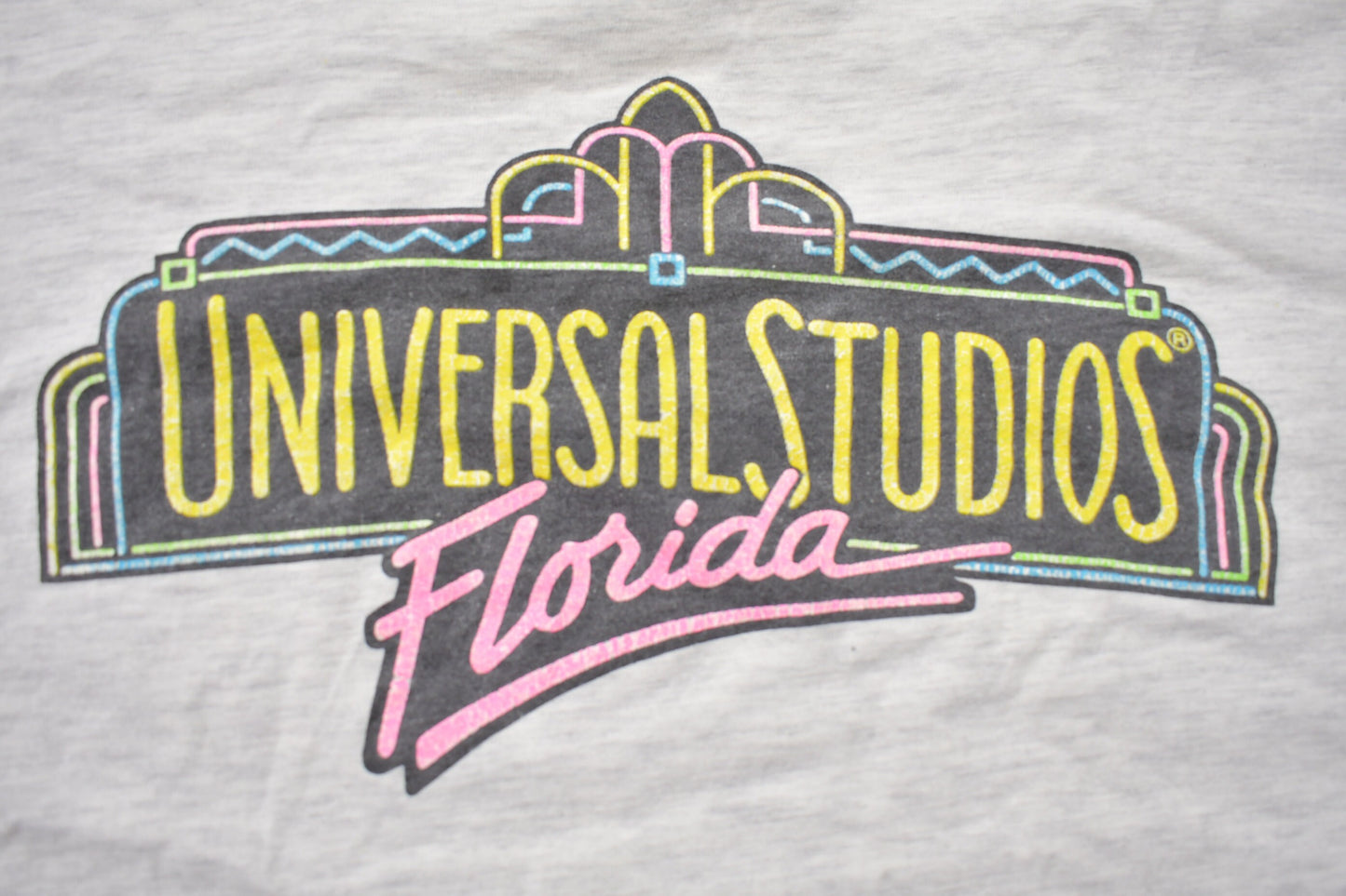 Vintage 1990s Universal Studios Florida Souvenir T Shirt / Streetwear / Made In USA / Vacation Tee / Travel T Shirt