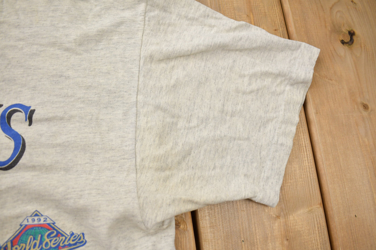 Vintage 1992 Toronto Blue Jays MLB World Series Champions T-shirt