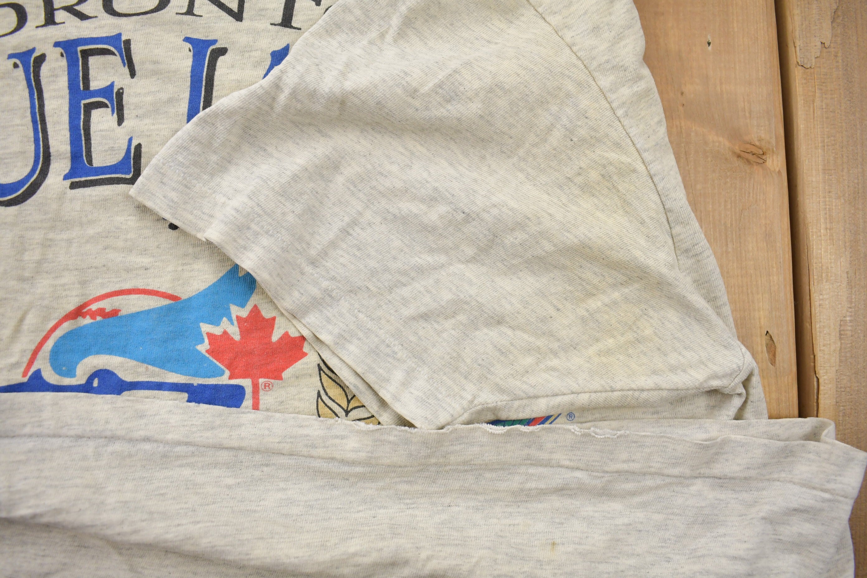 Vintage 1992 Toronto Blue Jays MLB World Series Champions T-shirt