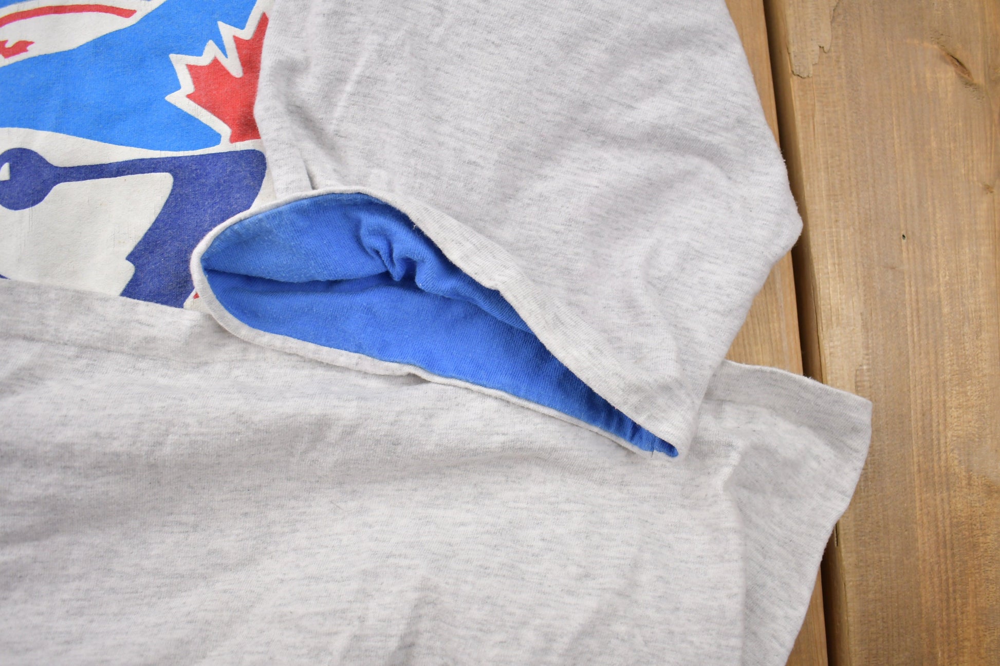 Vintage 1992 Toronto Blue Jays MLB Ringer Graphic T-shirt