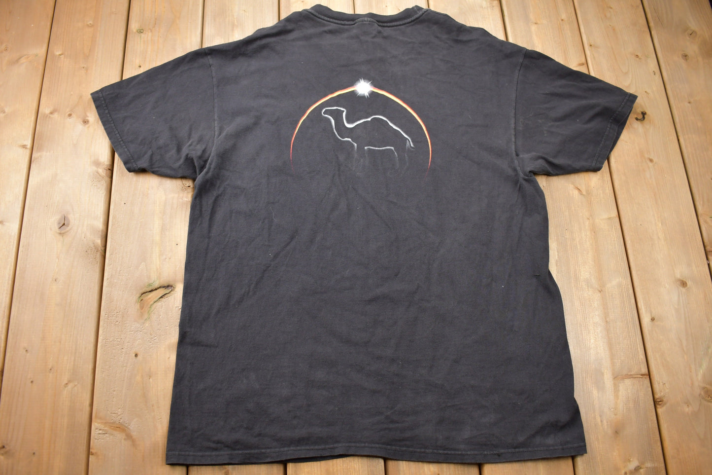 Vintage 1990s Camel Pocket Graphic T-Shirt / Front Pocket / 90s / Streetwear / Retro Style