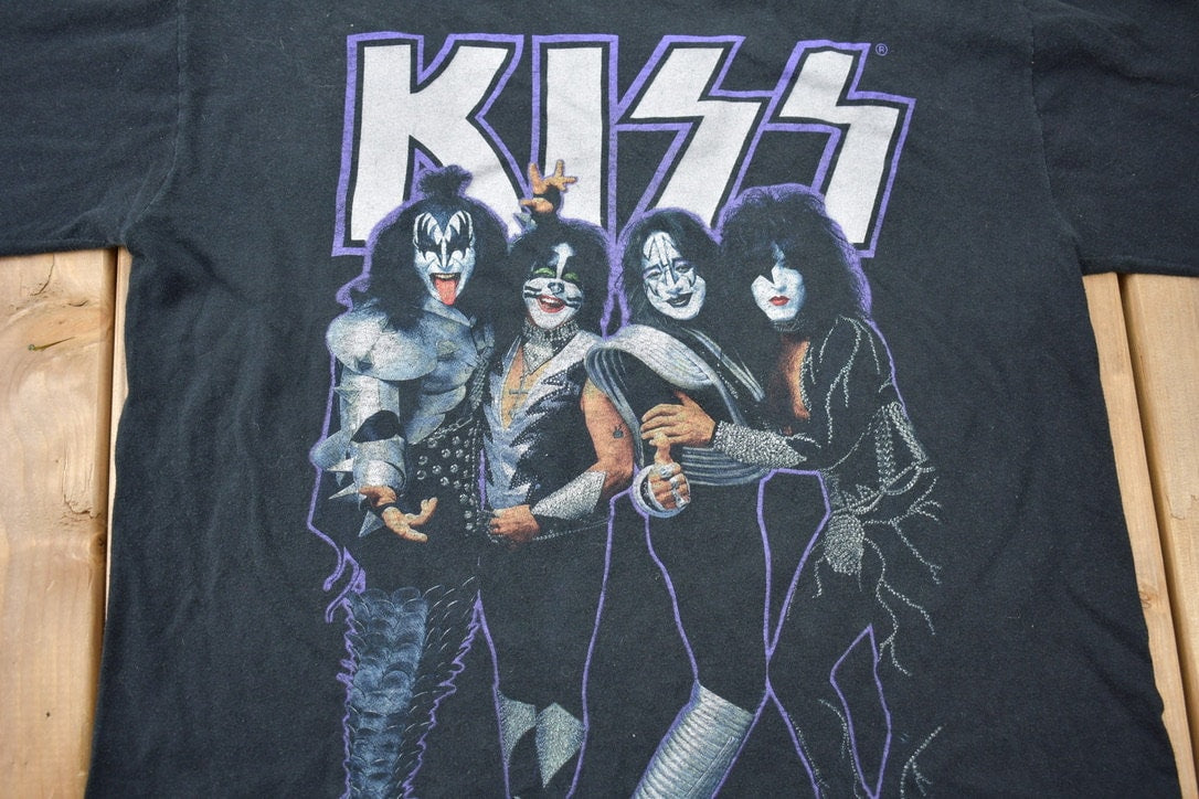 Vintage 2000 KISS The Farewell Tour Tour Band T-shirt / Band Tee / Y2K T-shirt / Music Promo / Premium Vintage