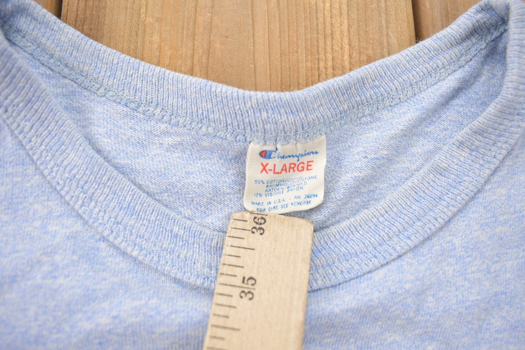 Vintage 1980s Champion University Of Notre Dame Collegiate T-Shirt