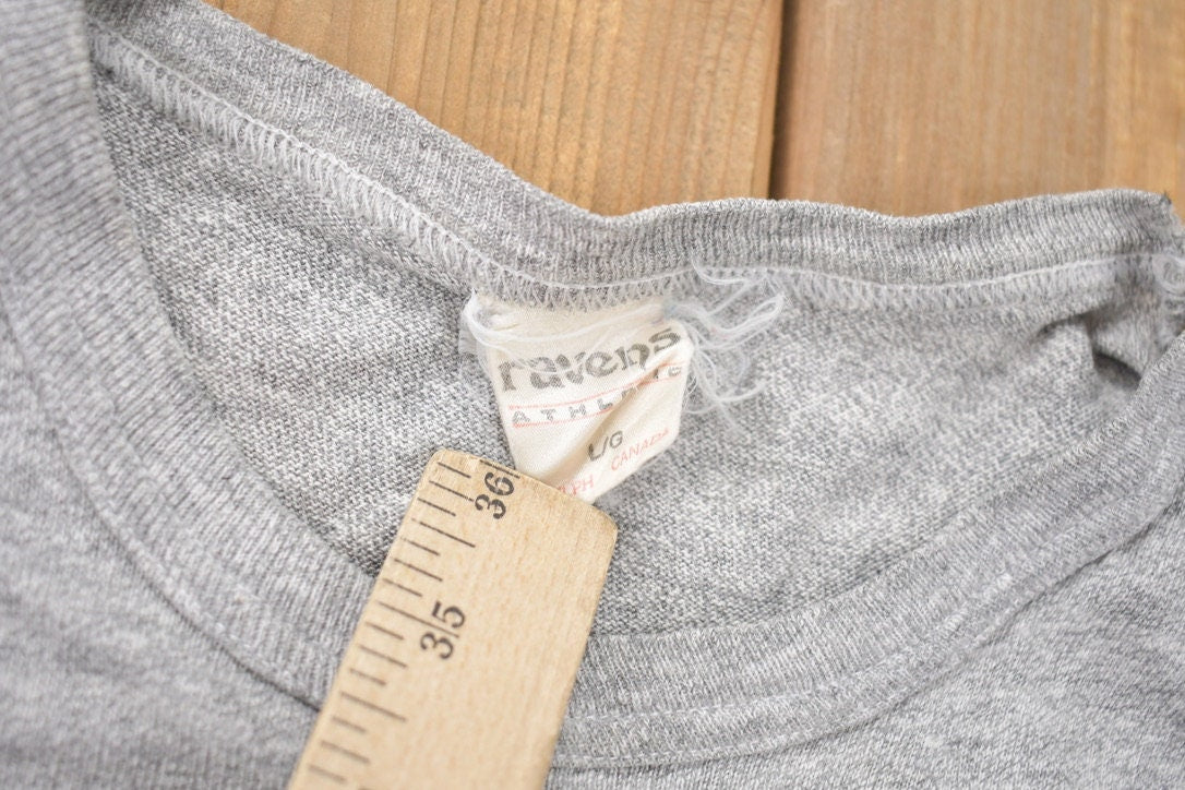 Vintage 1980s Boston Celtics Logo NBA Ravens T-Shirt