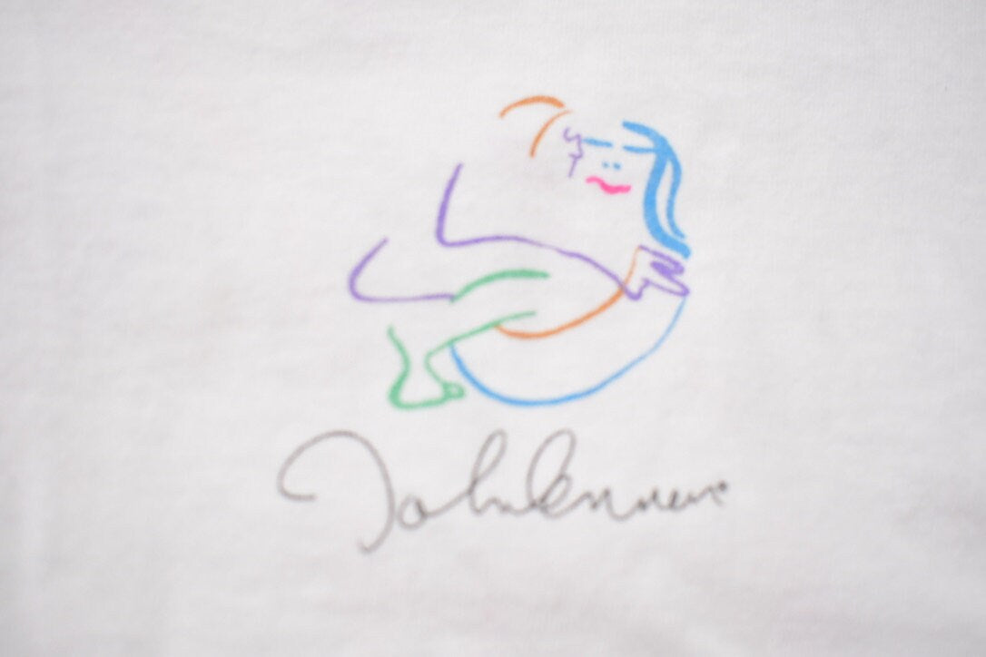 Vintage 1990s John Lennon Yoko Ono Band T-shirt