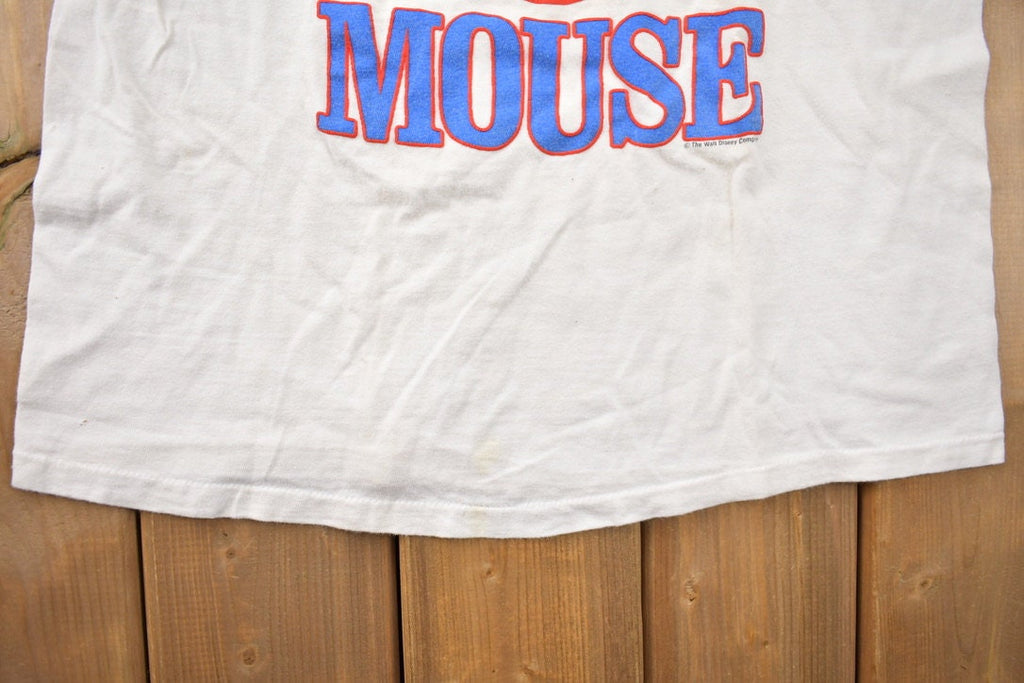 Vintage 1980s Disney Mickey Mouse Artex Graphic T-Shirt