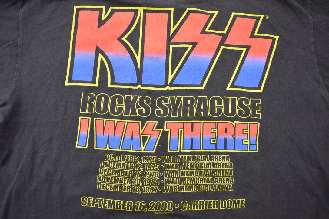 Vintage 2000 KISS The Farewell Tour I Was There War Memorial ArenaTour Band T-shirt / Band Tee / Y2K T-shirt / Music Promo / Premium Vintage