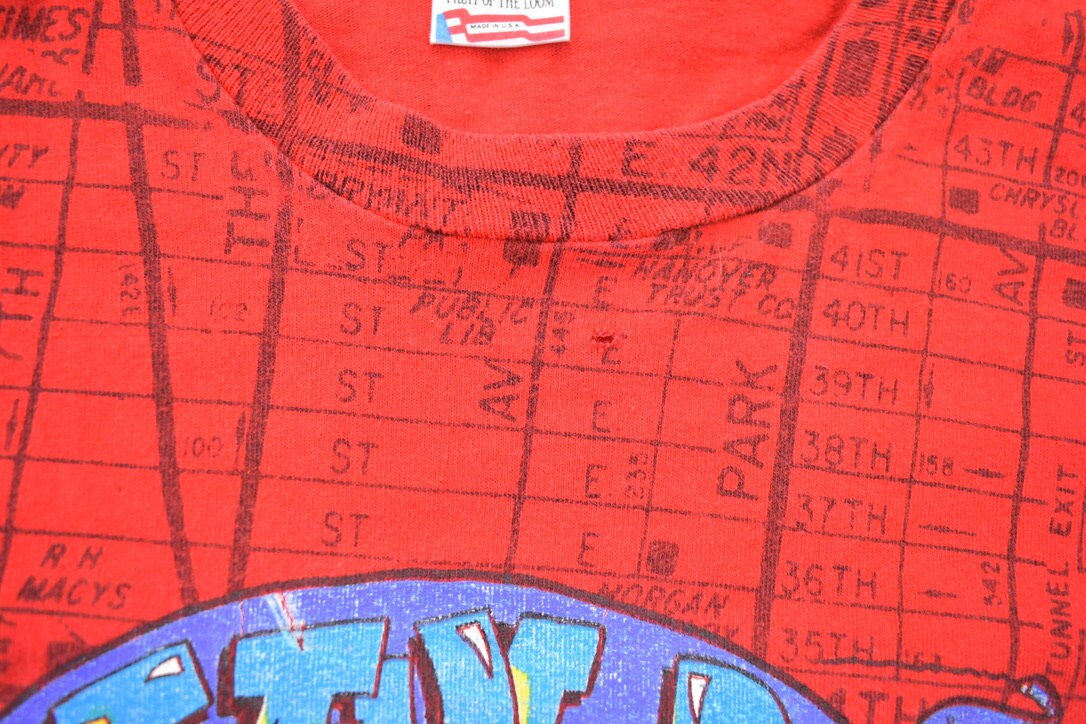 Vintage 1991 Grateful Dead Madison Square Garden King Kong Parody All Over Print T-shirt