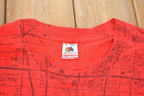 Vintage 1991 Grateful Dead Madison Square Garden King Kong Parody All Over Print T-shirt