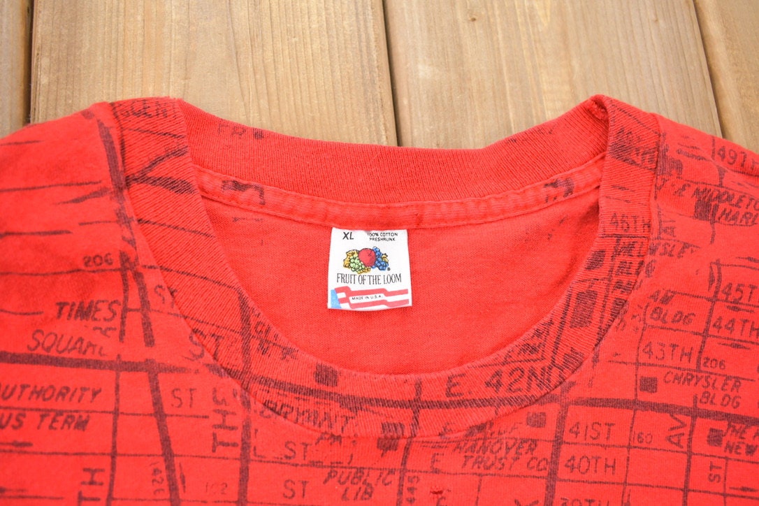 Vintage 1991 Grateful Dead Madison Square Garden King Kong Parody All Over Print T-shirt