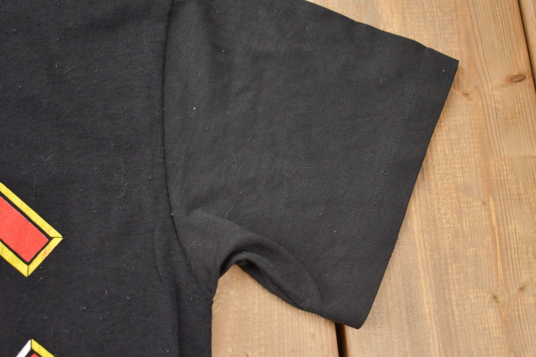 Vintage 1988 AC Heat Seeker Single Stitch Band Tee