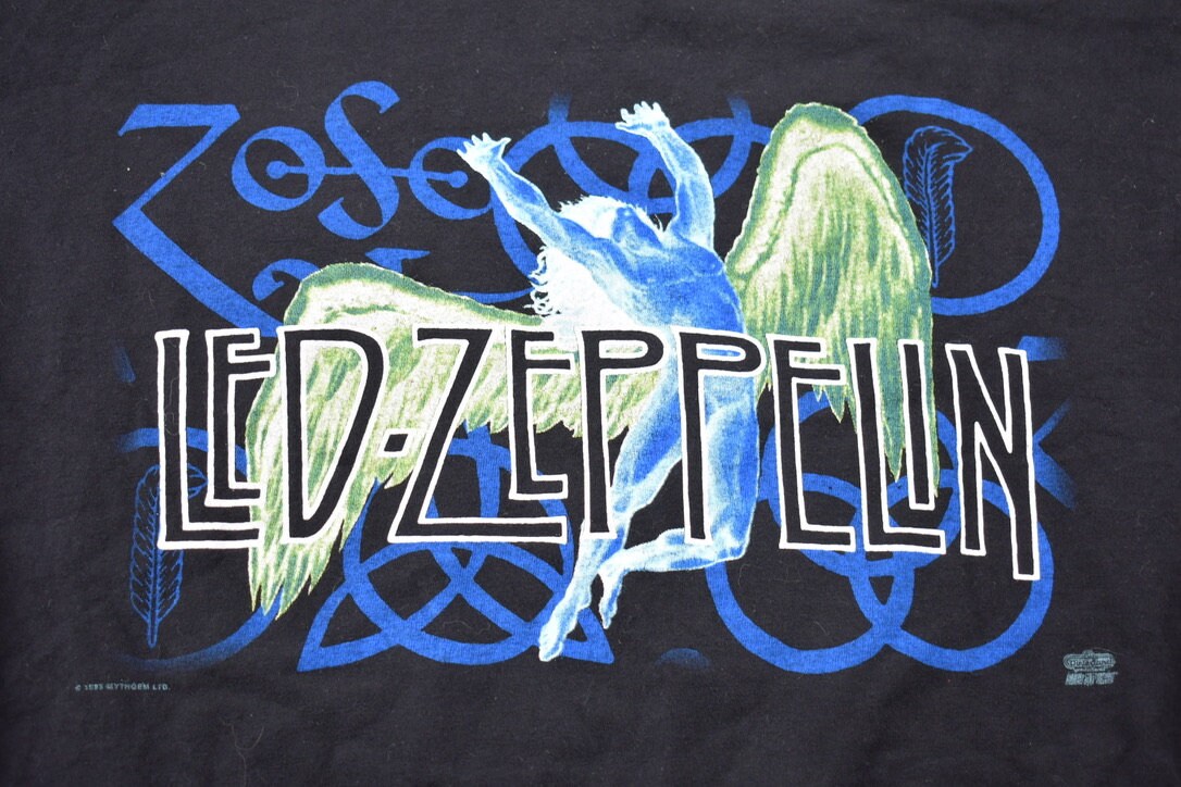 Vintage 1995 Led Zeppelin Double Sided Promo Band T-shirt / Band Tee / Winterland / 90s T-shirt / Music Promo / Premium Vintage