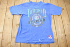 Vintage 1990s Toronto Blue Jays Member Club Nutmeg MLB Graphic T-shirt