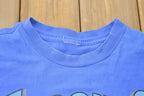 Vintage 1990s Toronto Blue Jays Member Club Nutmeg MLB Graphic T-shirt