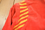 Vintage 1960s Corduroy Varsity Jacket