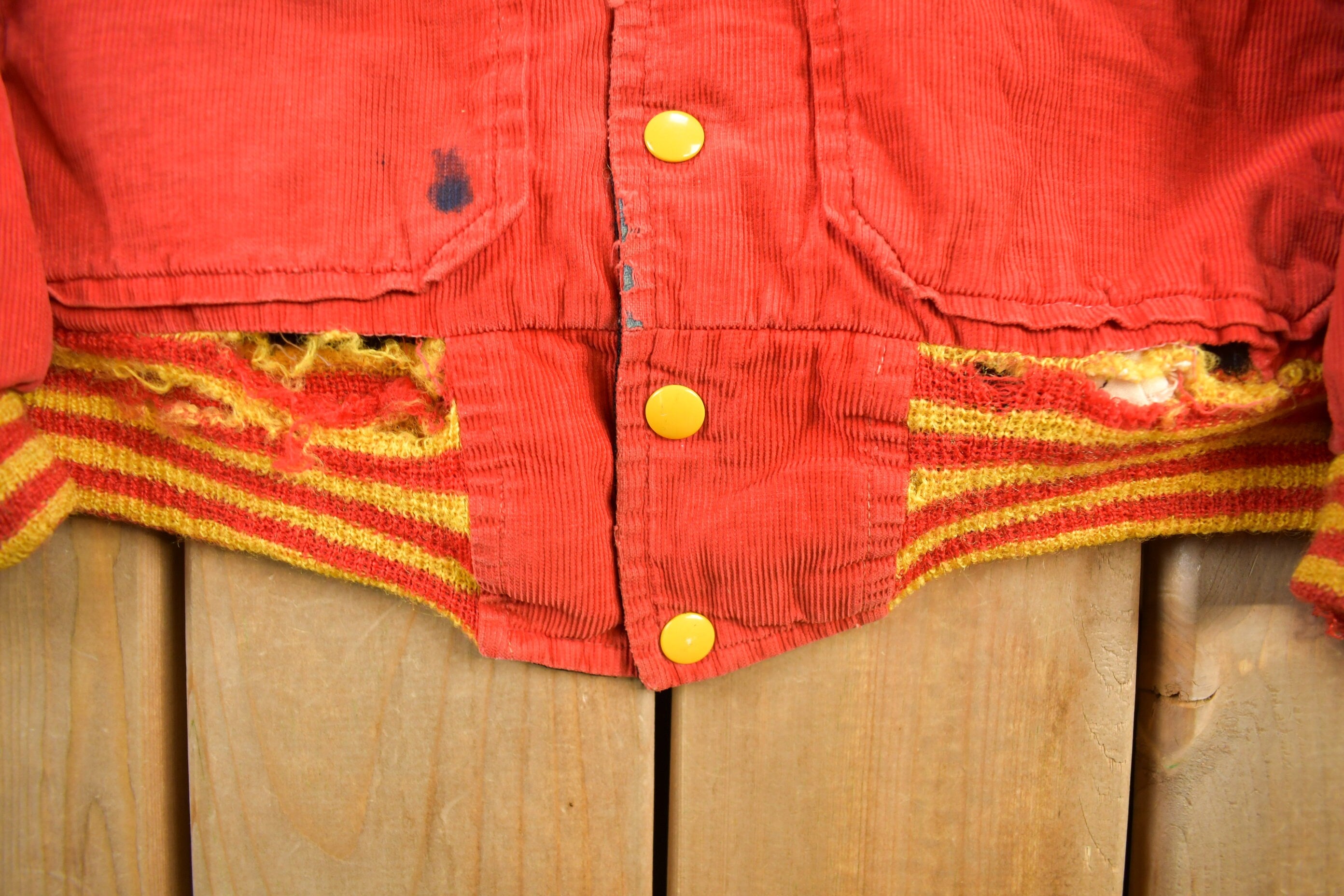 Vintage 1960s Corduroy Varsity Jacket