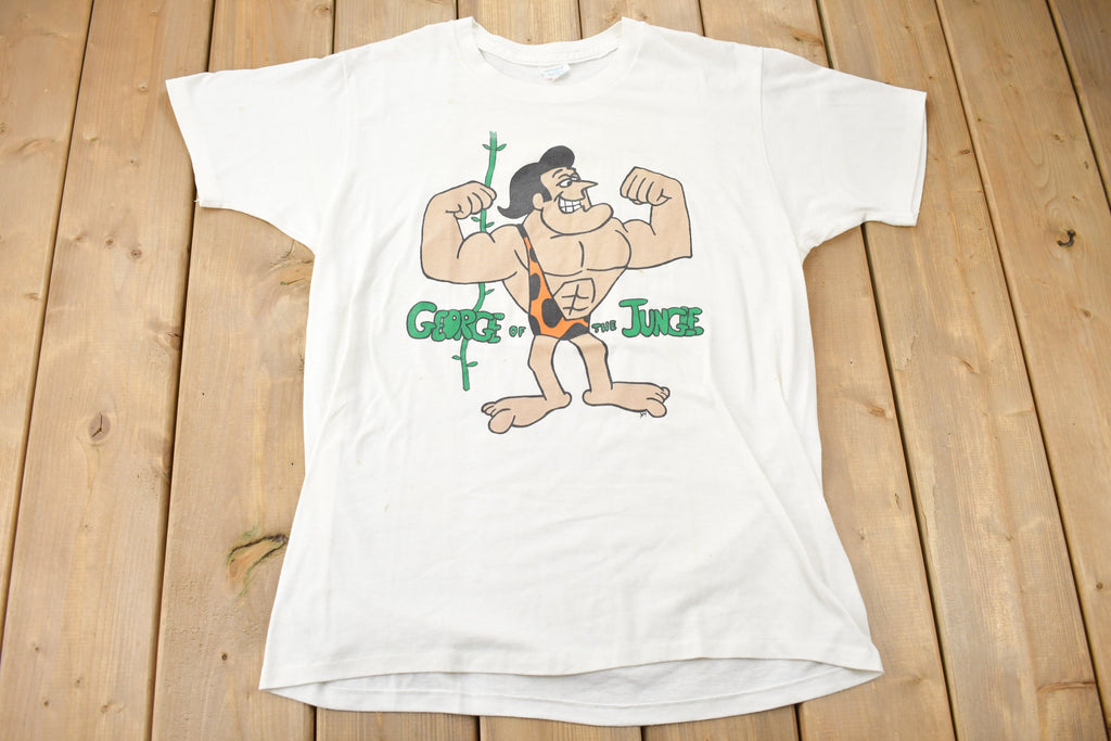 Vintage 1980s George of the Jungle Cartoon Promo T-Shirt