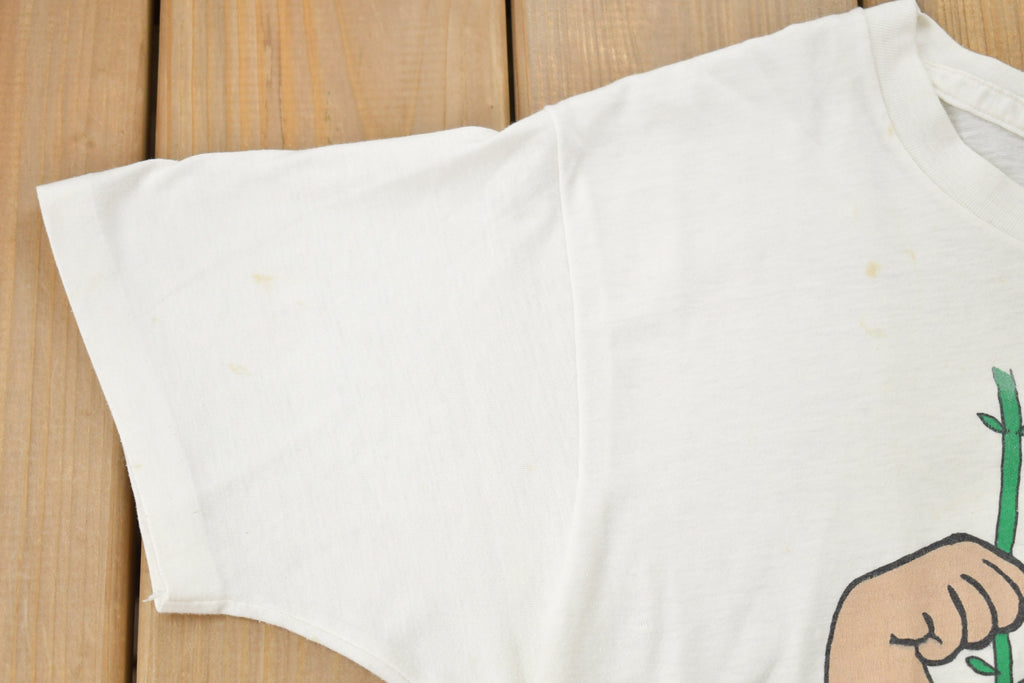 Vintage 1980s George of the Jungle Cartoon Promo T-Shirt