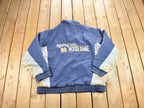 Vintage 1990s Logo 7 University Of Notre Dame Fighting Irish Windbreaker Jacket