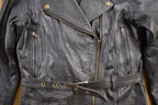 Vintage 1990s Leather Biker Jacket