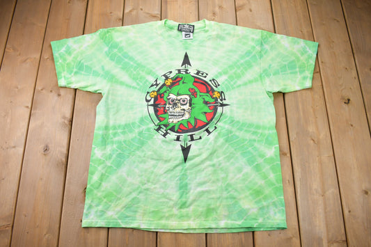 1990s Cypress Hill Tye Dye Band T-shirt / Band Tee / Made in USA / 90s T-shirt / Symmetria / Premium Vintage