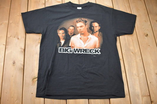 Vintage 1998 Big Wreck In Loving Memory of Band Graphic T-Shirt / Streetwear / Retro Style / Single Stitch / Made In USA / 90s Graphic Tee