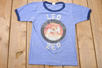 Vintage 1976 Led Zeppelin Swan Song Double Sided Promo Band Ringer T-shirt