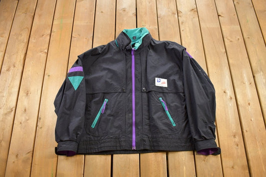 Vintage 1990s Lilliehammer 94' Windbreaker Jacket / Ski Jacket / Light Jacket / Vintage Windbreaker/ Diet Coke / Olympics