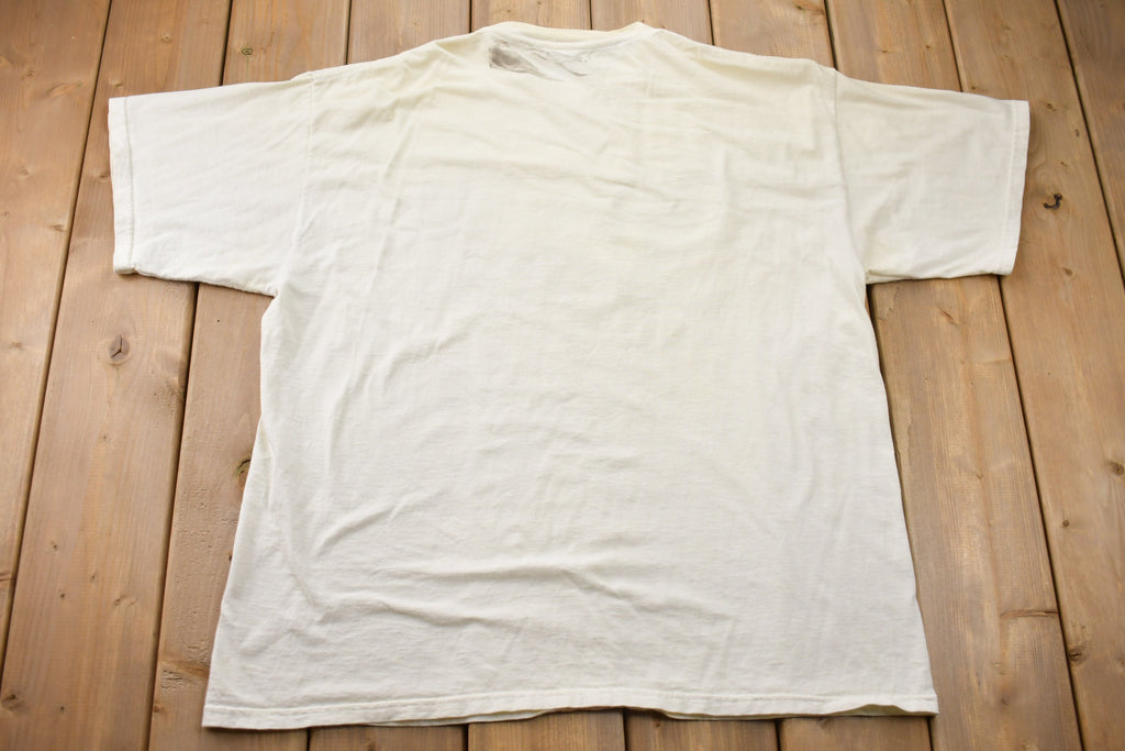 Vintage 1990s Nike Middle Swoosh Big Graphic T-Shirt
