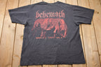 Vintage 2002 Behemoth Here and Beyond Band T-Shirt Band Tee
