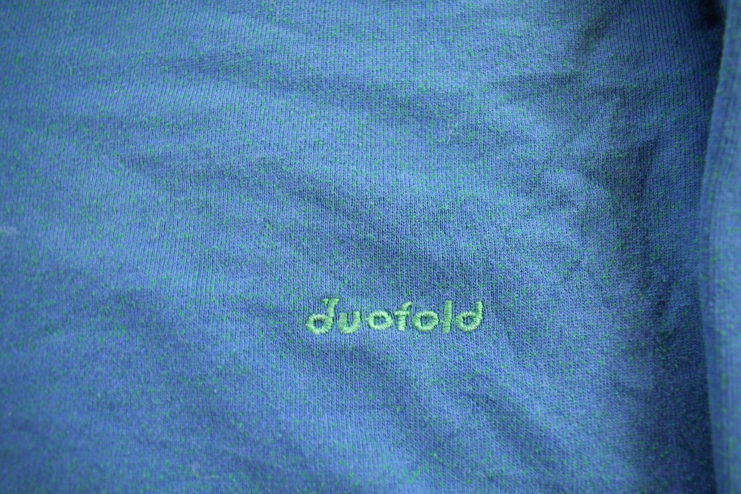 Vintage 1990s Duofold Quarter Zip Sweatshirt / 90s Crewneck / Made In USA / Essential / Streetwear / 90s Blank