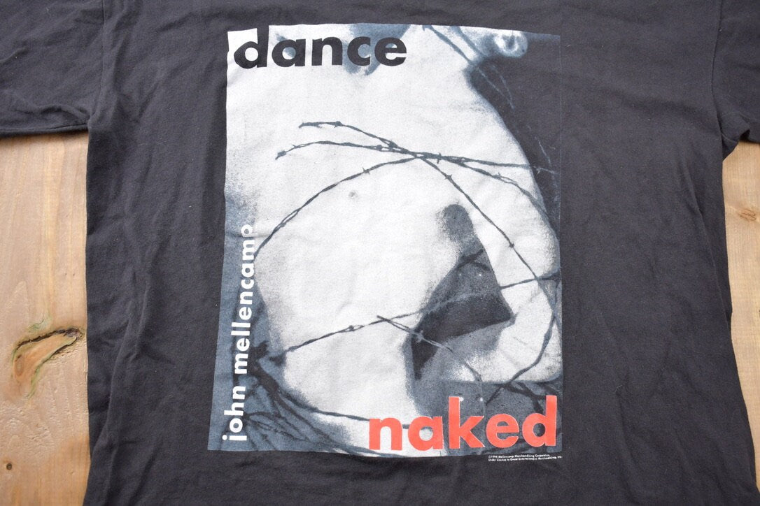 Vintage 1994 Nine Inch Nails Dance Naked Tour T-Shirt / Single Stitch / Made in USA  / Band Tee / Premium Vintage