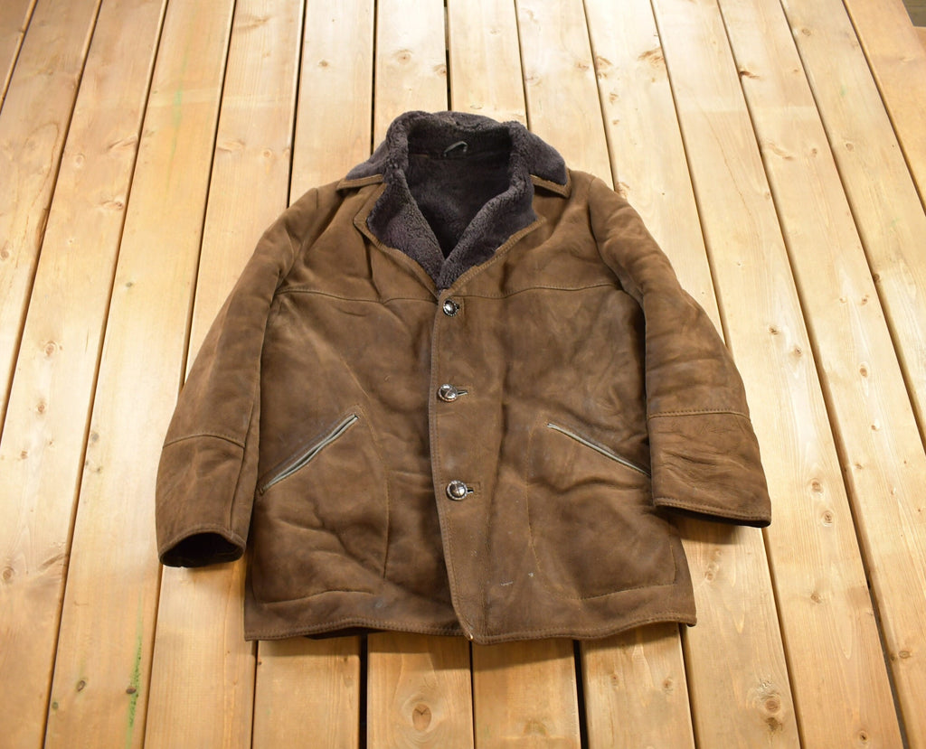 Vintage 1970s K&M Exclusive Sheepskin Fur Coat