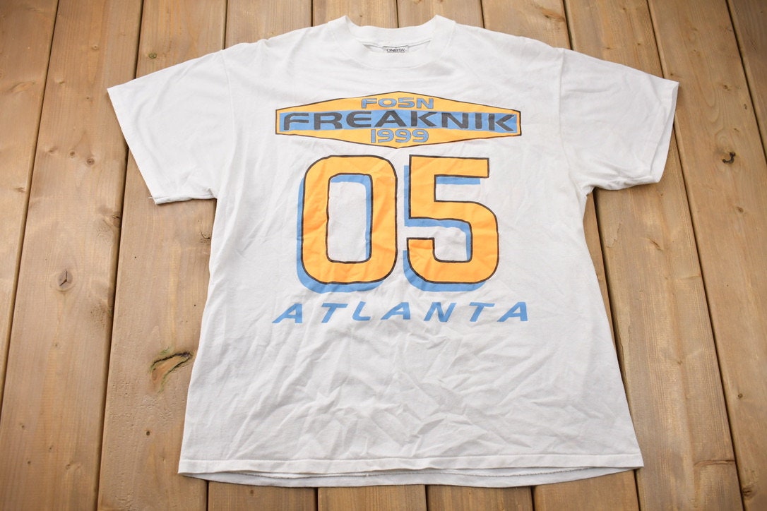 Vintage 1999 Freaknik Atlanta 05 Collegiate Souvenir T-Shirt / Don't Playa Hate / Americana / American Vintage